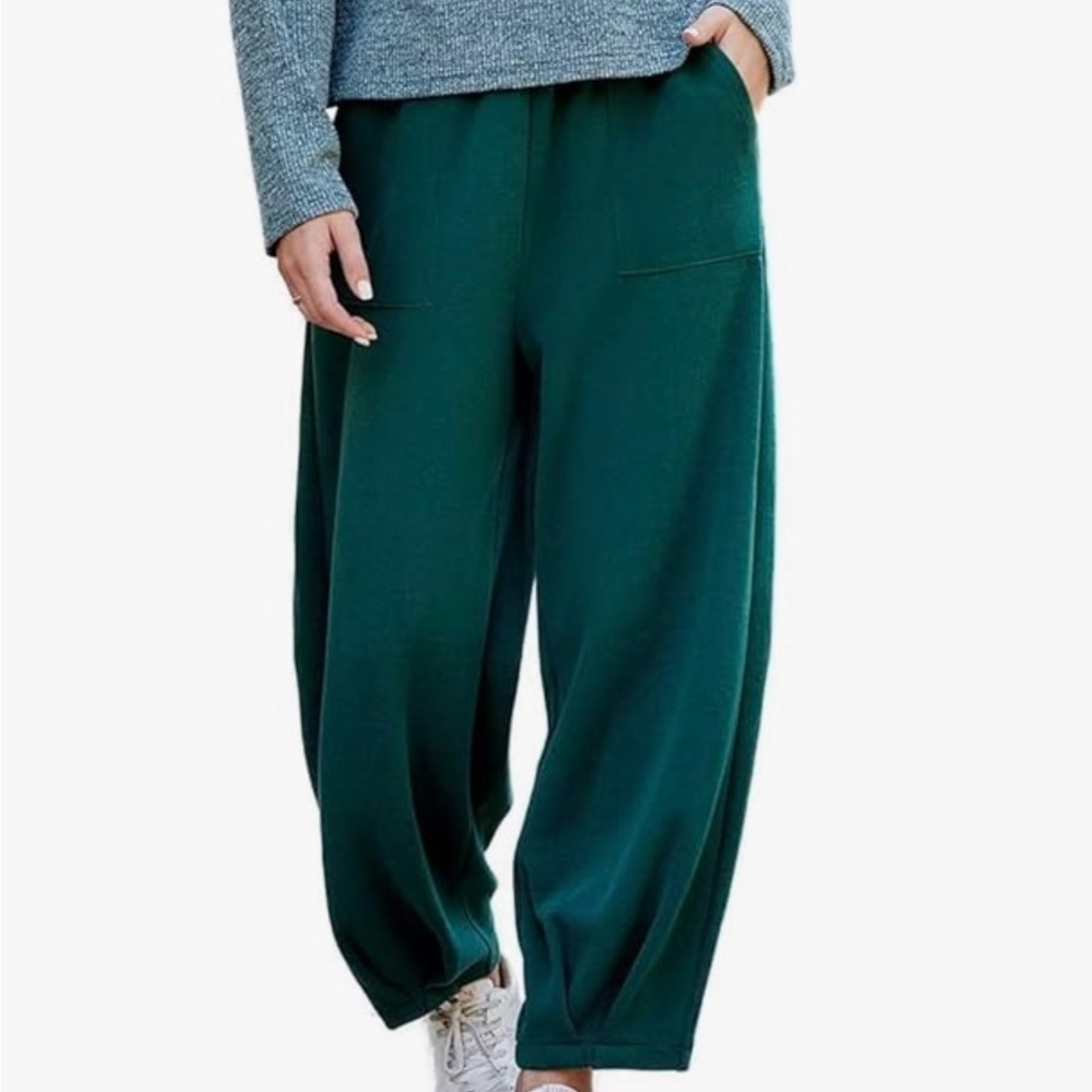Green Sweat Pants